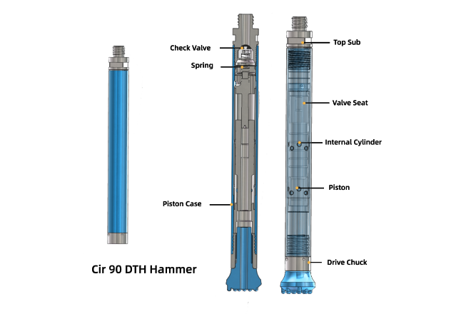 low pressure dth hammers